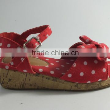 newest fushia dance club shoes wedge girl sandle
