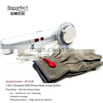 Portable vibrating body slimming massage belt for home use