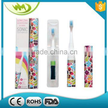 Kids/Baby Care Toothbrush Safety Electric Toothbrush with Battery Operated Waterproof Design