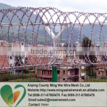 Razor Blade Mesh Razor Barbed Wire Fence made in China(Anping factory)