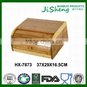 Eco-friendly Safe Bamboo Bread Storage Box