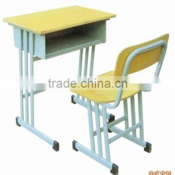 school desk and chair