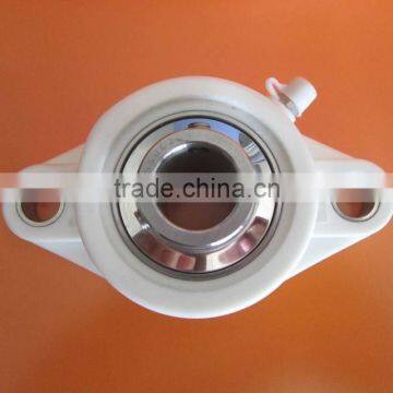 SUCFL203 Stainless steel pillow block bearing with thermoplastic housing