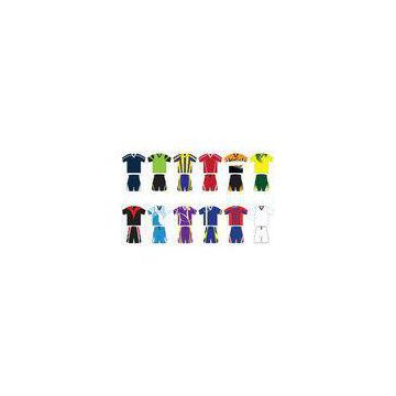 Soccer Uniform Multi Colors Short Sleeve Sublimation Sportswear Keeps Shape