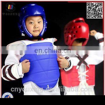 Reversible taekwondo chest protector exercise kick boxing equipment