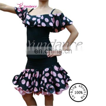 S-12 Wholesale Shenzhen Clothing Children Dance Skirt
