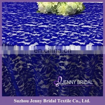 TL044C cloth table indian table cloths royal blue lace wedding table overlays