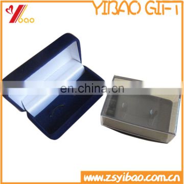 High class small velvet gift box for cufflinks