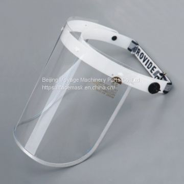 High quality pet clear anti fog transparent medical surgical disposable face shield