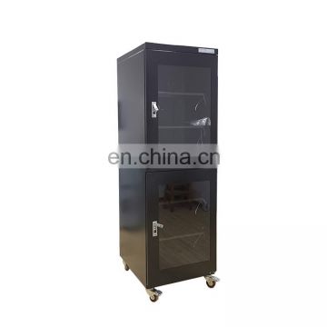 Black color 1-10%RH setting electronic drying cabinet for camera dry cabinet