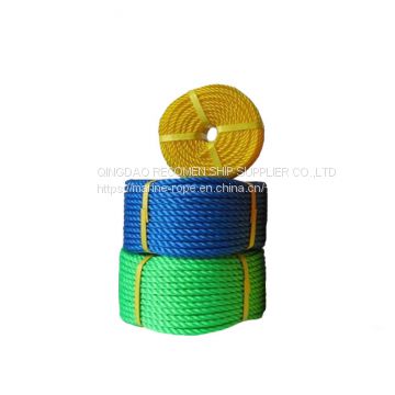 RECOMEN supply high quality nylon 3 strands twisted  rope 12mm floating rope 3 strand rope for marine