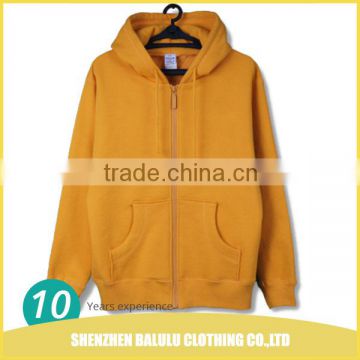 China factory supply custom sports hoodie fitted with excellent silk printing
