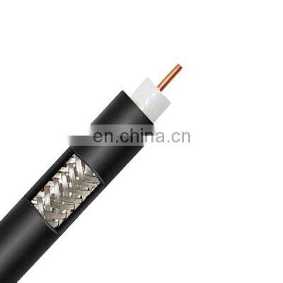 RG11 Coaxial Cable 1.02mm CCS Cu Conductor With Al foil Braiding