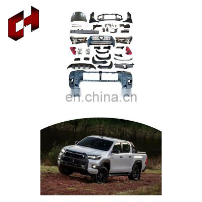 CH Amazon Hot Selling Perfect Fitment Bumpers Tuning Side Skirt Tail Lamp Body Parts For Toyota Hilux 2005-2018 To 2020 Or 2021