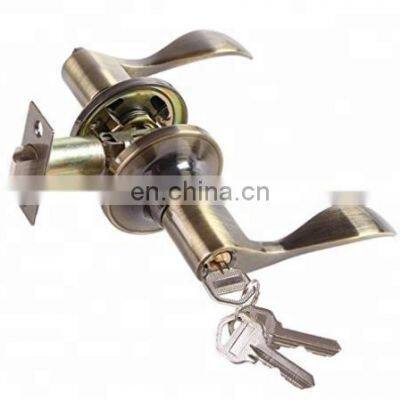 Hot sale Handle Door Lock stainless Steel Double Cylinder handle lock