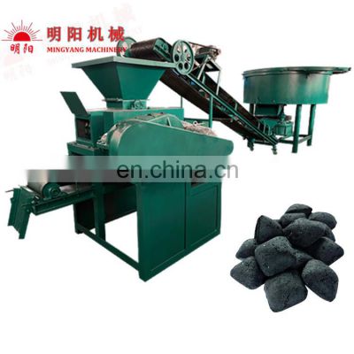 High Pressure Squeezing Coal Dust Balls Press Charcoal Briquette Making Machine Price for BBQ Production Line