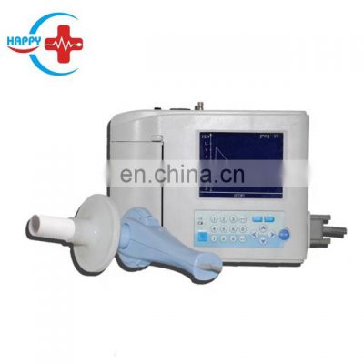 HC-C021 Medical electronic spirometer with mouthpiece with built-in printer