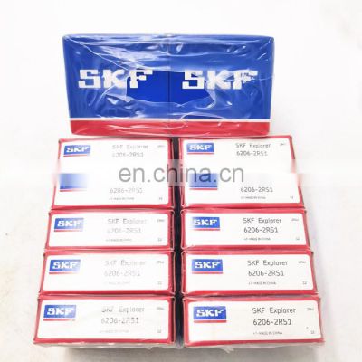 SKF original bearing6206-2RS1 deep groove ball bearing 6206-2RS1 30*62*16mm rodamientos skf 6206-2RS1