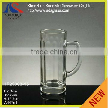 15oz Glass Cup with handle HF25303-15
