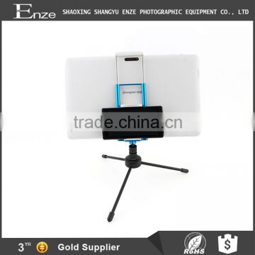 Lightweight portable tripod with pad holder / camera tripod mini tripod for smartphone