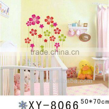 flower world sticker for home decor