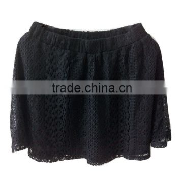 Water soluble lady cotton skirt designs dress/female apparel suppliers