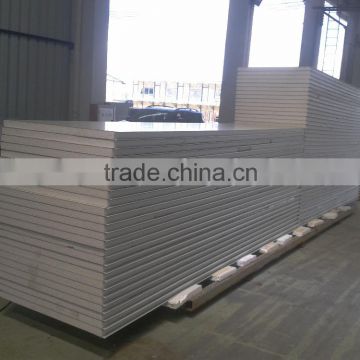 Chinese Metal material polystyrene foam core sandwich panels with Good Quality