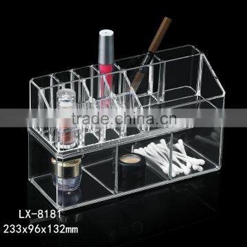 2016 factory PS fashional makeup organizer storage display rack case