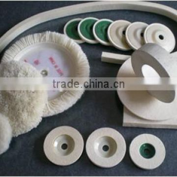 wool felt disc pad 3m buffing pads