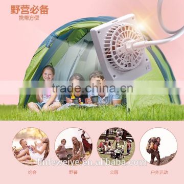 Outdoor Sport Multifunctional Charging Fan Small Powerful Cooling Fan Mini Handheld Battery Operated Pocket Fan