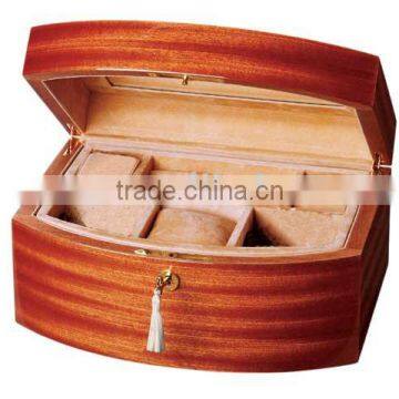 Sapelli Wooden Jewelry storage Boxes