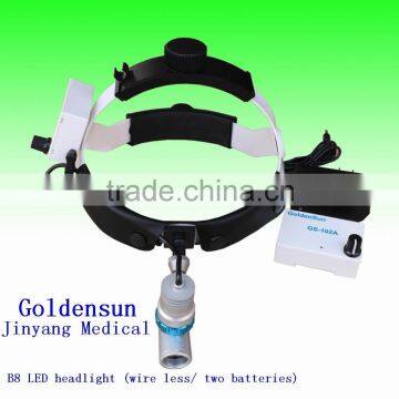 dental surgical rechargeable battery led head lamp headlight