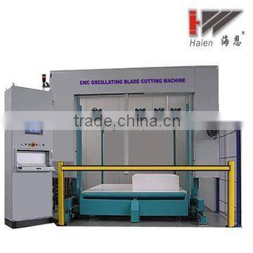 foam cutting machines(Horizontal CNC Oscillating Blade Profile Cutting Machine)