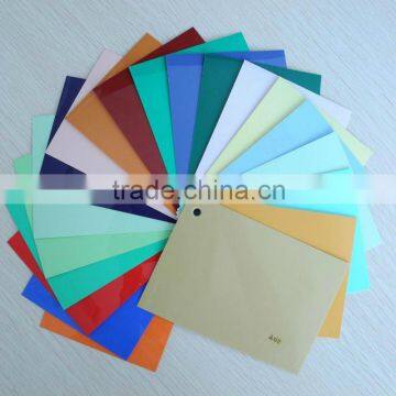 solid color pvc plastic sheet for decoration