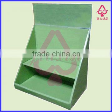 Counter Display Box Packaging/Stand Board with 4-color Offset Printing with 2 layers