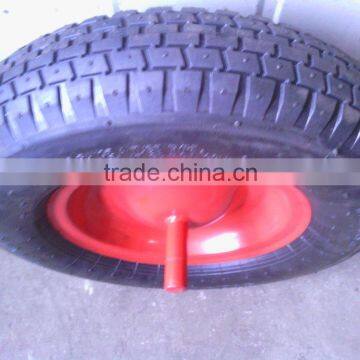 Lauching Rubber Wheel for wheelbarrow 4.00-8