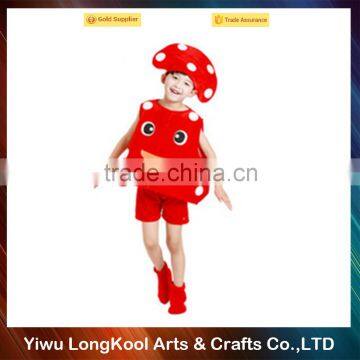 2016 Fashion carnival party costume funny mushroom children costume