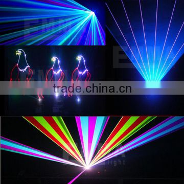 professional lighting 3D effect ILDA 3000mw-6000MW rgb animation laser is available