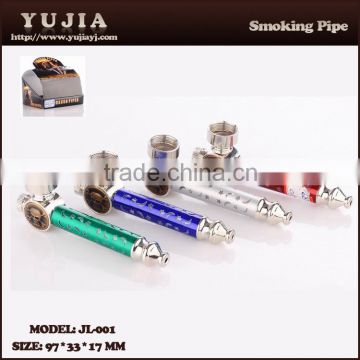 Guangzhou YuJia high quality small metal smoking pipes JL-001