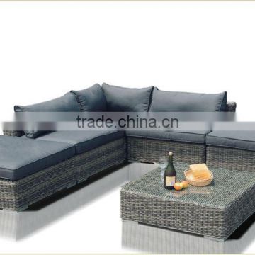 American Style 7pcs Elegant Rattan Sofa Set Patio Furniture