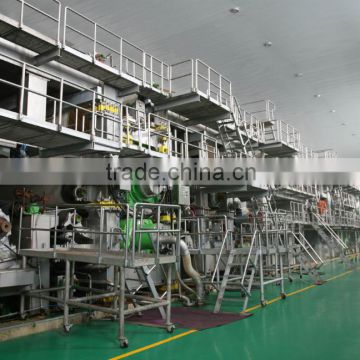 4800mm300tons per day 4800/350 Tri-fourdrinier Multi-cylinder Paperboard Machine
