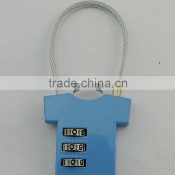 New 3 Dial Digit Combination Suitcase Luggage Metal Code Password Lock Padlock