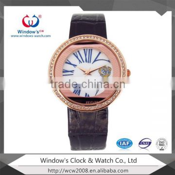elegance ladies watch custom logo metal watch