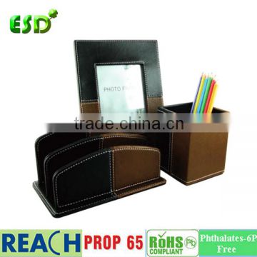 ESD PU Leather Office Stationery Gift Set