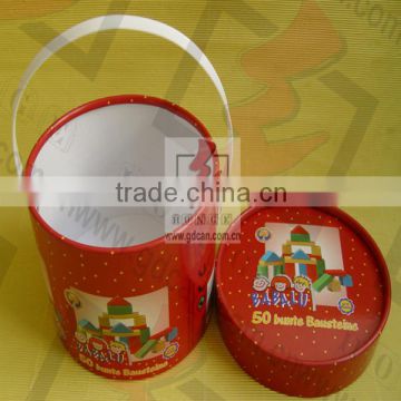 Custom Hot Stamping Retail Tube Packing Box For Party