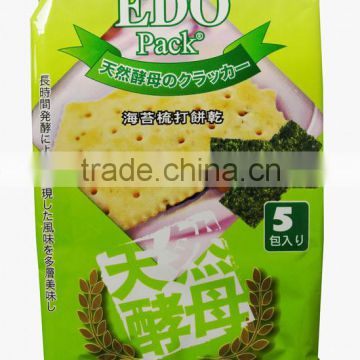 EDO Seaweed Soda Cracker(Three fla.)100g*24bag