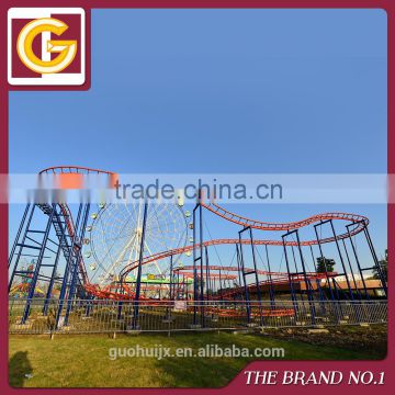 amusement park gliding coaster