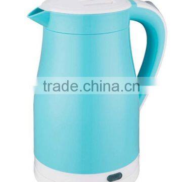 Small Electrical Applaince double layer anti heating electric water kettle 1.2L 1.5L