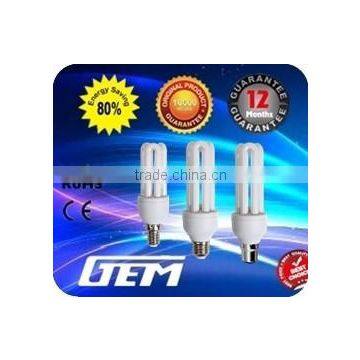 CE ROHS 3U 15W 25W economic lighting bulb,compact lamp with cheap price