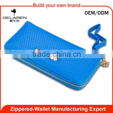 Artificial Snake Skin Pattern PU Leather lady Wallet for beautiful women